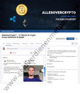 Op deze foto zie je Onderdeel #4: Community van de Crypto Mastery
