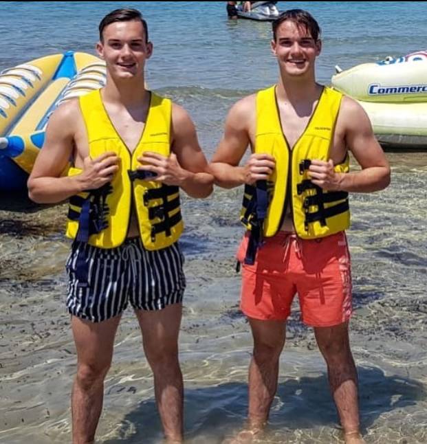 Op deze foto zie je Luciën en Florian van Esch, oprichters van de Cash Cow University 