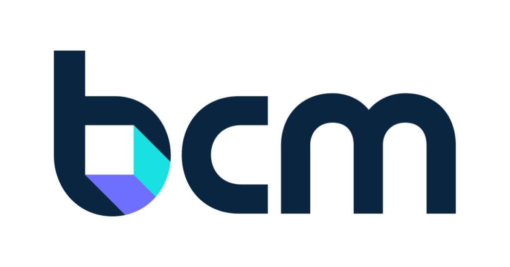 Op deze foto zie je het BCM logo, de #10 van beste crypto broker