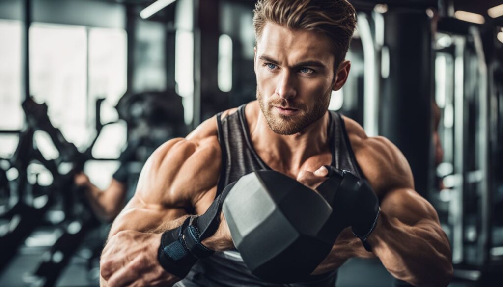 Op deze foto zie je de fitness niche waar je online producten kunt verkopen