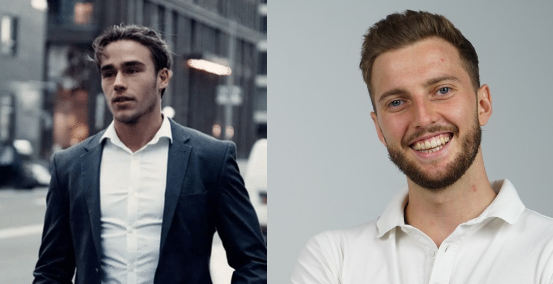 Op deze foto zie je Rob Duijvestijn en Patrick Jongeneel, oprichters van WhatsNext Community