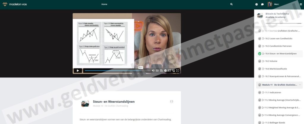 Op deze foto zie je #5 Madelon Vos: Bitcoin & Technische Analyse Academy van Beste crypto trading cursus