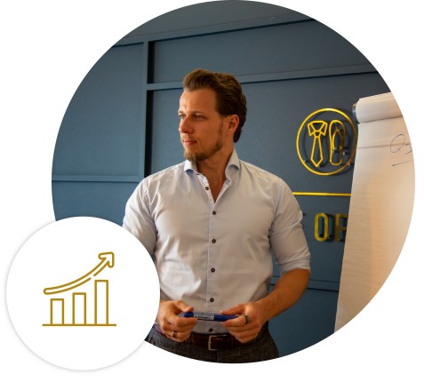 Op deze foto zie je John Slabbekoorn van Lifestyle of Business