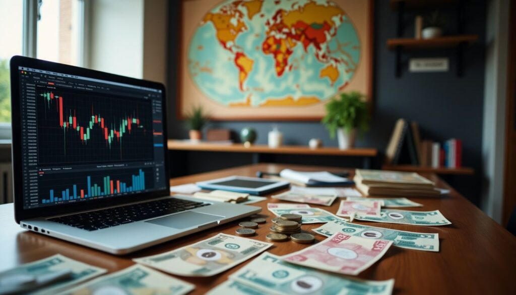 Op deze foto zie je valutaparen van forex traden